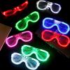 70 Packs LED Glasses 5 Neon Colors glow in the dark party supplies Favor for Kids Adult Glow sticks Light Up Glasses fit Holiday Birthday Valentine's Day and Halloween Party Supplies Cosplay Christmas view 2