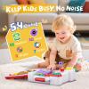 54-in-1 English & Spanish Busy Board Montessori Toys Gift for 1 2 Year Old Boys, Educational Montessori Toddler Boys Toys, Christmas Toys Gifts Toy for 1 Year Old Boy,1 2 Year Old Boy Toys Gifts view 2