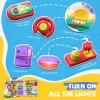 54-in-1 English & Spanish Busy Board Montessori Toys Gift for 1 2 Year Old Boys, Educational Montessori Toddler Boys Toys, Christmas Toys Gifts Toy for 1 Year Old Boy,1 2 Year Old Boy Toys Gifts view 3