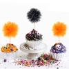 20pcs Foil Firework Cupcake Toppers Birthday Cake Toppers Sparkle Tinsel Cocktail Fruit Toothpick for Birthday Wedding Happy New Year Graduation Valentine's Party Supplies view 3