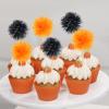 20pcs Foil Firework Cupcake Toppers Birthday Cake Toppers Sparkle Tinsel Cocktail Fruit Toothpick for Birthday Wedding Happy New Year Graduation Valentine's Party Supplies view 4
