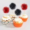 20pcs Foil Firework Cupcake Toppers Birthday Cake Toppers Sparkle Tinsel Cocktail Fruit Toothpick for Birthday Wedding Happy New Year Graduation Valentine's Party Supplies view 3