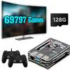 Retro Game Console Built in 90000+ Games, Batocera 39 Game System, Plug and Play Video Game Console for TV, 4K UHD Portable Emulator Console, Retropie 4B (128G PI + Wired Controller) view 1
