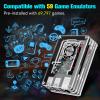 Retro Game Console Built in 90000+ Games, Batocera 39 Game System, Plug and Play Video Game Console for TV, 4K UHD Portable Emulator Console, Retropie 4B (128G PI + Wired Controller) view 2