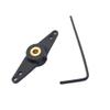 2PCS Nylon Servo Arm Horn Steering Rudder Arm Linkage End Tie Rod Pull Rod End for 3mm Shaft RC Boat Marine(2PCS Straight arm) view 1