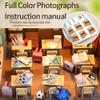 DIY Miniature Dollhouse Kit Back to School House Wooden Miniatures House Crafts DIY Model Kits Christmas Birthday Gifts for Men and Women Friend (with Dust Cover) view 4