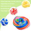 Butter Slime Kit 12 Pack, Scented, Stretchy, Non-Sticky, Premade Slime with Peach, Strawberry, Grape, Avocado Charms, Perect for Birthday Gifts Party Favors and Stress Relieft Toy view 3