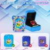 SKRVGOJFG Silicone Case for Bitzee Magicals Interactive Toy, Protective Sleeve 2 in 1 Cover + Lanyard for Bitzee Magicals Interactive Toy Electronic Pets Accessories - Blue view 2