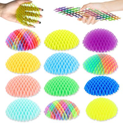 12PCS Fidget Toy, Fidgets Toys for Teens, Teens & Adults, 12 Packs Popping Stretchy Toys, Stress Relief Fidget, Resistance Fidgets Toy, Sensory Stress Relief Toy