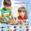 16 Pack Diecast Helicopters Toy Small Helicopters Model Police Fire Engineering Military Helicopters for Kids Birthday Children's Day Party Gifts Classroom Rewards view 4