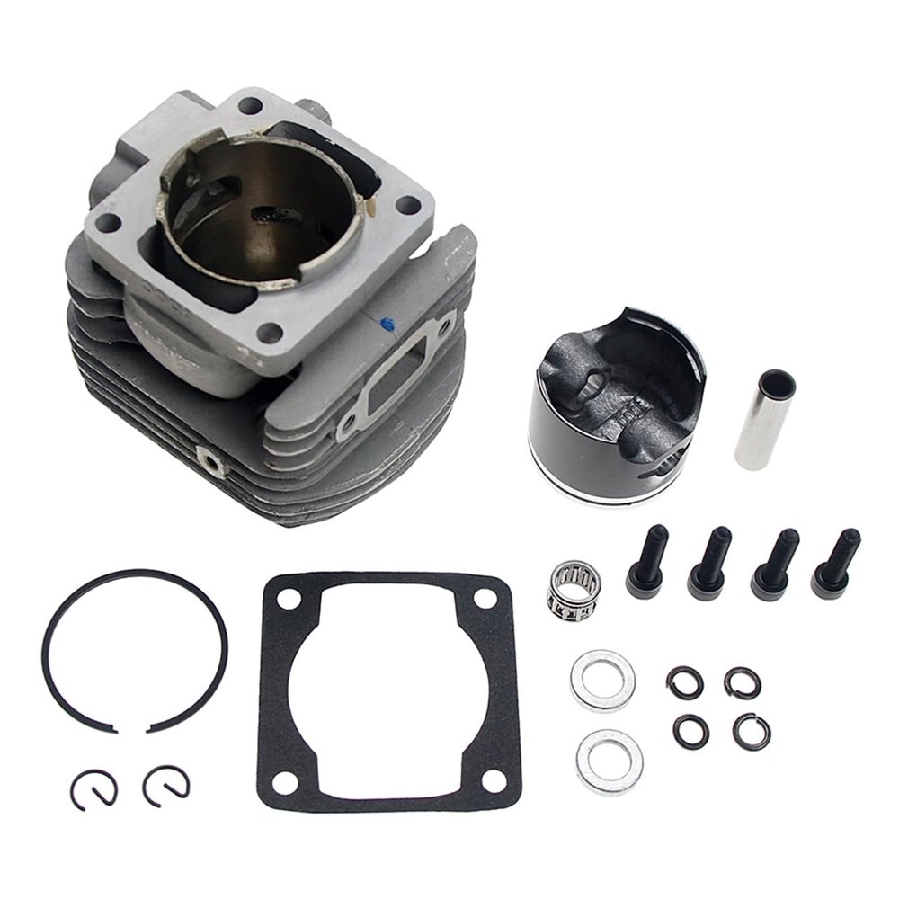 FLMLF 38CC 4 Hole Cylinder 40mm with Piston Kit Fit 38CC Engine for 1/5 Rc Car Hpi Baja 5b Ss Losi 5ive T FG GoPed RedCat Hsp