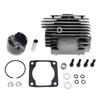 FLMLF 38CC 4 Hole Cylinder 40mm with Piston Kit Fit 38CC Engine for 1/5 Rc Car Hpi Baja 5b Ss Losi 5ive T FG GoPed RedCat Hsp view 2