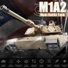 BESTYMXY RC Tanks US M1A2 Abrams Army Tank 1:16, 2.4ghz M1A2 Abrams Main Battle Tank Model That Shots, Remote Control Tank Vehicles with 3 Batteries, Sound & Light for Ages 14+ view 3