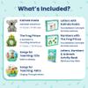 Storypod Letters, Numbers & Animals Set for The Learning-First Audio Play System | Content for Age 3 Years, 3 Months | SEL Audio Learning & Interactive Fun view 2