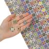 150 pcs, Dollhouse Flooring, 1:12 Scale Doll House Tiles, Miniature Checkerboard Floor, REDUCIO! view 1