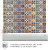 150 pcs, Dollhouse Flooring, 1:12 Scale Doll House Tiles, Miniature Checkerboard Floor, REDUCIO! view 4
