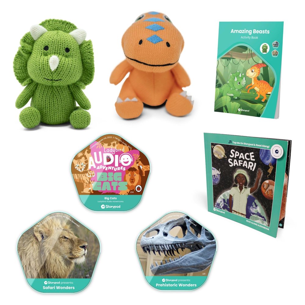 Storypod Imaginative Storytelling Set for The Learning-First Audio Play System | Content for Age 5 Years | SEL Audio Learning & Interactive Fun (Learning Set 19)
