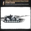 OBIOCKIDAY 2A6 RC Tank for Adults, 1/16 Remote Control Tank RC Main Battle Tank 2.4G RC Military Vehicle Heavy Tank with Sound Light, RC Army Tank RC Combat Tank RC Crawler Tank Model Gift view 4