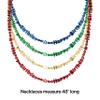 Trendware Happy Birthday Necklaces, 12 Count view 2