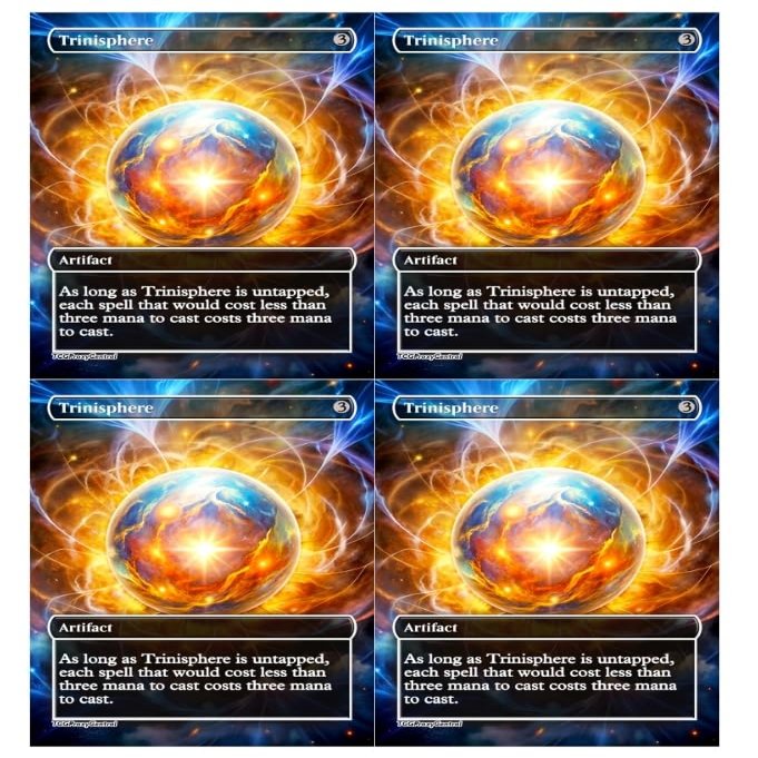 4x | Trinisphere | Anime | Full Art | Foil or Non-Foil (Foil)