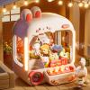 64 PCS Large Claw Machine for Kids Bunny, Vending Machine Toys for Girls 5 6 7 8 Year Old, Candy and Prize Electronic Dispenser Game Ages 5-7 6-8, Christmas Birthday Gift for 3 4 5 6 Year Old view 2