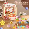 64 PCS Large Claw Machine for Kids Bunny, Vending Machine Toys for Girls 5 6 7 8 Year Old, Candy and Prize Electronic Dispenser Game Ages 5-7 6-8, Christmas Birthday Gift for 3 4 5 6 Year Old view 4