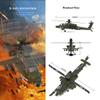 Aetheria RC Helicopter F11 AH64 Airplane, 2.4G 6CH Remote Control Aircraft, Dual Brushless Motor, 6G/3D Stunt Copter Model for Adults-1:32 Scale (RTF Version) view 4