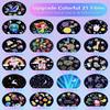 21 Sets of Films, Night Light for Kids Bedroom, Ceiling, Remote Control & Bluetooth Speaker, Baby Night Light, Star Galaxy Projector for Baby Girls Christmas, Nursery, Room Decor view 2