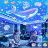 21 Sets of Films, Night Light for Kids Bedroom, Ceiling, Remote Control & Bluetooth Speaker, Baby Night Light, Star Galaxy Projector for Baby Girls Christmas, Nursery, Room Decor view 4