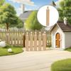 12pcs Miniature Posts Dollhouse Pillars for Crafting Projects and Miniature Gardens Sturdy Decoration for Scale Dollhouses view 2