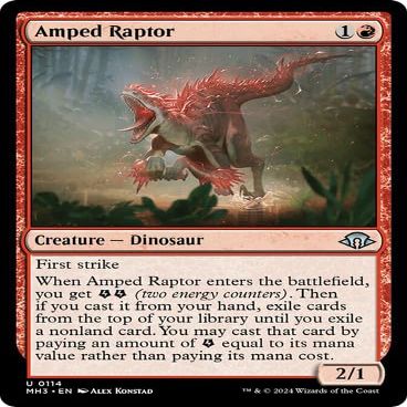 Generic Amped Raptor (114) Mtg