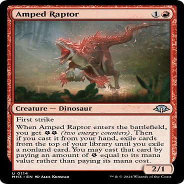Generic Amped Raptor (114) Mtg