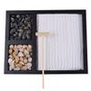Muzrunq Zen Sand Table Mini Desktop Zen Resin Decoration Zen Sand Table Crafts Ornaments Garden Accessories Living Room Desktop Micro Landscape Decorations. view 1