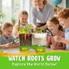 Root Viewer Science Kit for Kids  Grow Your Own Plant STEM Toy & Gardening Kit for Ages 6-12  Educational Gift for Boys & Girls with Soil, Hydroponics, Journal & Stickers view 2