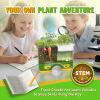 Root Viewer Science Kit for Kids  Grow Your Own Plant STEM Toy & Gardening Kit for Ages 6-12  Educational Gift for Boys & Girls with Soil, Hydroponics, Journal & Stickers view 4