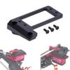 Capra Servo Mount 1/10, Aluminum Front Axle BAT F9 Servo Mount, Low Center of Gravity Capra Servo Mount for 1/10 RC Crawler Car VP Capra F9 DIY LCG Capra Upgrades (Black) view 1
