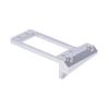 Capra Servo Mount 1/10, Aluminum Front Axle BAT F9 Servo Mount, Low Center of Gravity Capra Servo Mount for 1/10 RC Crawler Car VP Capra F9 DIY LCG Capra Upgrades (Silver) view 4