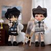 niannyyhouse School Uniform Outfit for Ob11 1/12 BJD Doll 4.3 inches (11 cm) Body (B-6) view 3