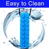 GNAWRISHING Sensory Chew Necklace 1-Pieces-Brick Chew Necklaces for Kids with Autism, ADHD, SPD, Chewing, Oral Motor (Blue) view 3
