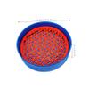 CAXUSD 1set Garden Soil Sifter Plastic Sifting Tool Interchangeable Mesh for Efficient Debris and Rock Removal Gardening and Composting Lightweight Handheld Design view 2