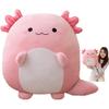 16 Inch Plush Axolotl Stuffed Animal - Pink Axolotl Plushies Hugging Pillow - Anime Gift for Kids and Lovers view 1