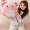 16 Inch Plush Axolotl Stuffed Animal - Pink Axolotl Plushies Hugging Pillow - Anime Gift for Kids and Lovers view 2