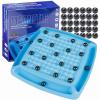 Magnetic Chess Game, Sank Magnetism Versus Chess, Fun Family Magnet Stone Board Game, with 40 Pcs Stones Magnetic Chess Board Game,Magnetic Game Gifts for Boys & Girls, 2-4 Players. (40 Pcs Magnets) view 1