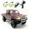 WPLDEWAN RC Rock Crawler 4x4 Remote Control Truck 1/12 RC Crawler Toyota Land Cruiser MN82 Off Road Pickup RTR All Terrain Car Full Proportional 2.4GHz 280 Motor Upgrade Chassis 2 Batteries Adult view 1