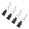 RC Body Clips, RC Car Shell Clips, R Pin Clips with Pull Tabs, Upgrade Parts for WLtoys 124008/124010 RC Cars, Model Assembly, Car Maintenance view 2