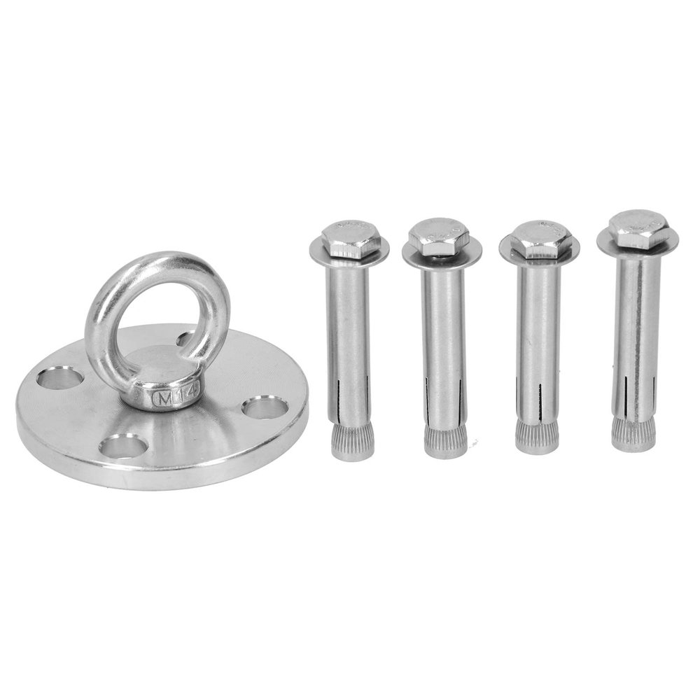 304 Stainless Steel Hammock Suspension Swing Wall Mount Ceiling Bracket Hook, Fixing Hanger Swing Hanger Ceiling Mount Hanger Hammock Ok Fitness Equipment Porch Swiel Swing Swiel Hangers For