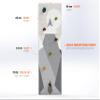 Climbing Wall for Kids, Mountain Climbing Wall, Wooden Wall for Kids - LEZUN Colorful Mountains (3 Panels, Grey Mountains) view 4