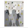 Climbing Wall for Kids - 18 Variations, Mountain Climbing Wall, Wooden Wall for Kids - LEZUN Colorful Mountains (6 Panels, Grey Mountains) view 1