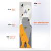 Climbing Wall for Kids, Mountain Climbing Wall, Wooden Wall for Kids - LEZUN Colorful Mountains (6 Panels, Yellow Mountains) view 4