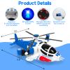 Helicopter Toy for Toddlers With Lights And Sounds, 360Freedom And Operated Automatic Bump Autism Sensory Light Up Toys Airplane for Toddler Boy Toys 3 4 5 Year Old Up Boy Girl Birthday (Blue) view 3